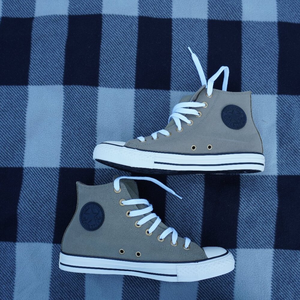 Green Jute Converse All Stars Chuck Taylors 153809C New No OG Box or Shoelaces